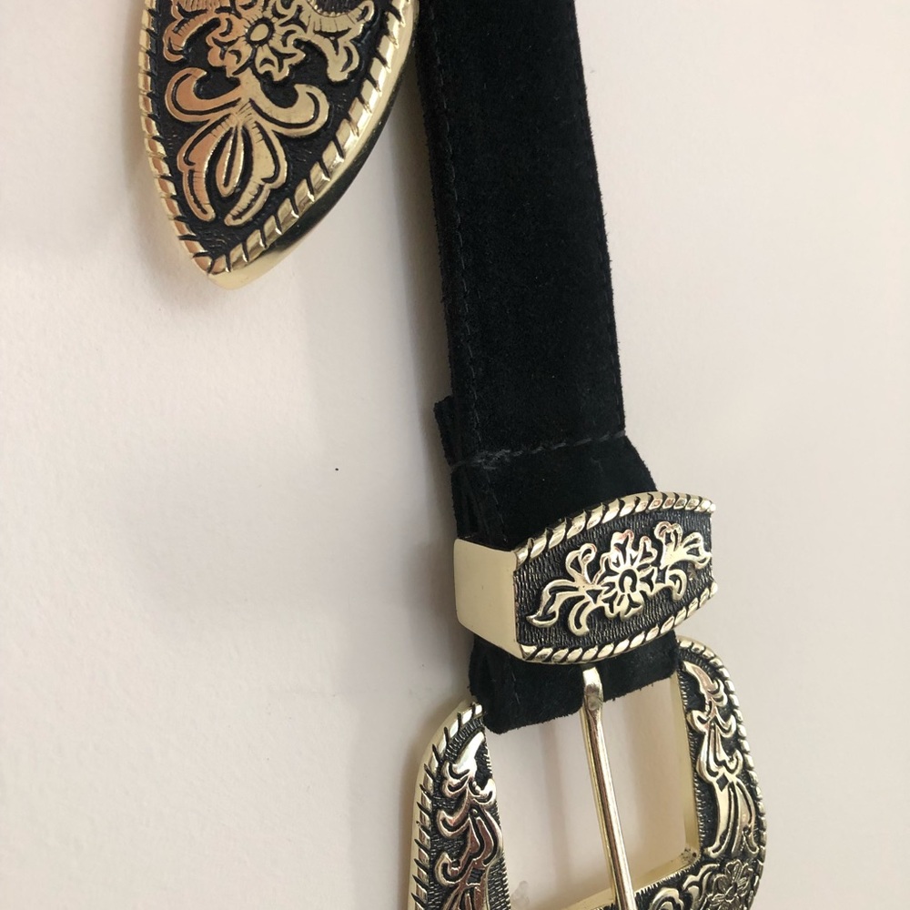 Free People - Suede Cowgirl Belt (S/M)